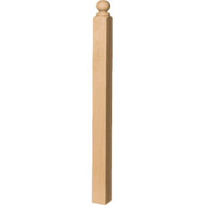4004BT Ball Top 3.5 Inch Blank Newel Post