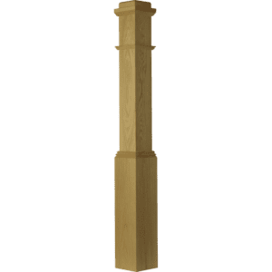 4091 Box Newel Post 6 1/4 Inch x 55 Inch