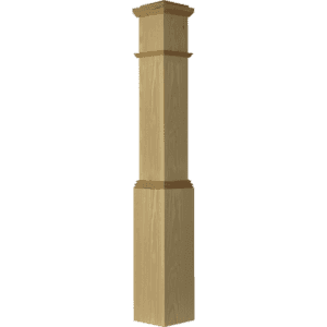 4092 Box Newel Post 7 1/2 Inch x 55 Inch