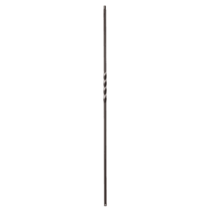 9001TB Single Twist Iron Balusters 1/2 Inch Bar