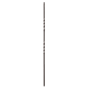 9002TB Double Twist Iron Balusters 1/2 Inch Bar