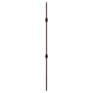 9007TB Double Knuckle Iron Balusters 1/2 Inch Bar