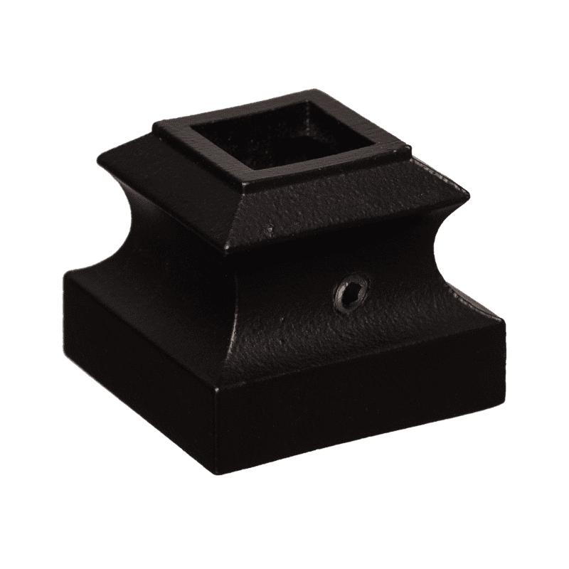 9062BS 3/4 Flat Iron Baluster Shoe with Set Screw