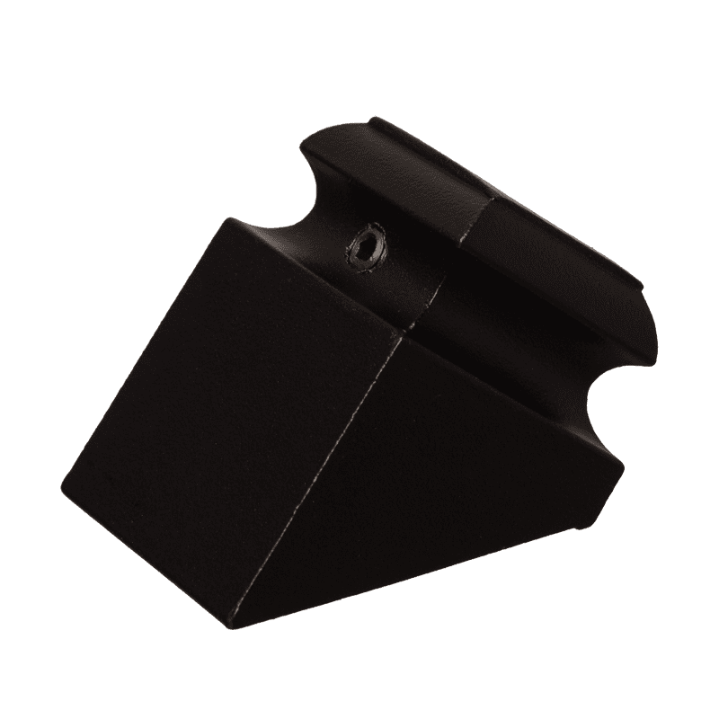 9063RS 1/2 Angled Iron Baluster Shoe with Set Screw