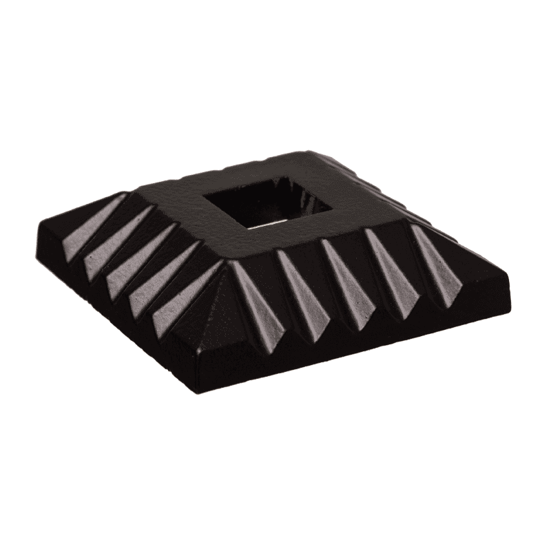 9065FS 1/2 Flat Square Baluster Shoe 1/2 Inch