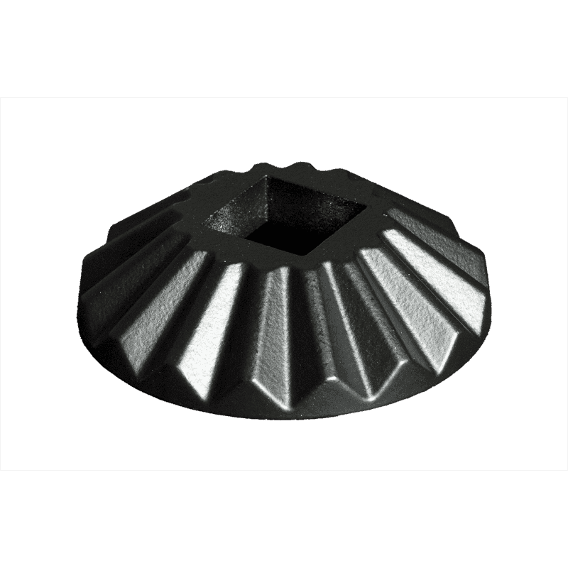 9065FR 1/2 Flat Round Baluster Shoe 1/2 Inch