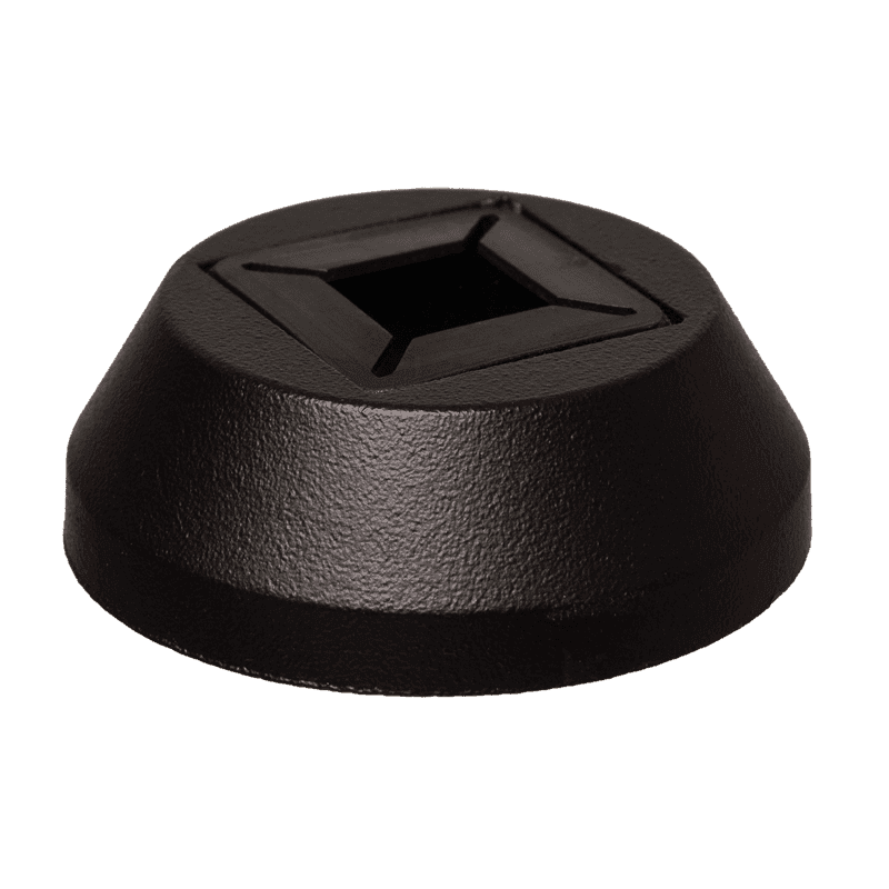 9067EF FR Flat Round Low Profile Easy Fit Baluster Shoe