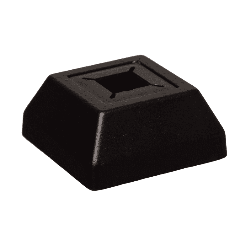 9067EF FS Flat Square Low Profile Easy Fit Baluster Shoe