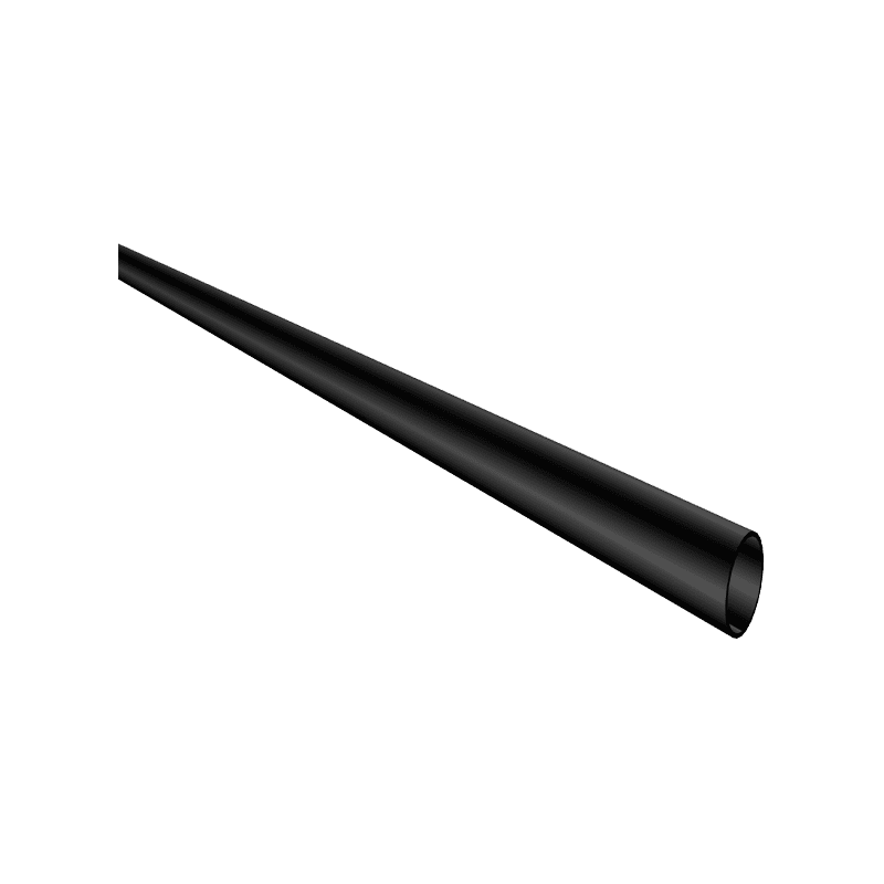 9701-SB-96 Horizontal Bar Baluster in Satin Black 8FT Segment