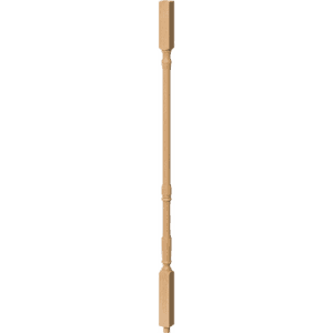 5067 Blocktop Colonial Baluster 1.25 Inch Doweled