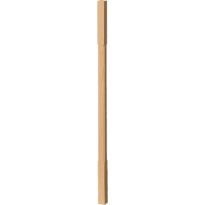 C-5034 Chamfered Edge 1.25 Inch Square Elegant Rise Baluster