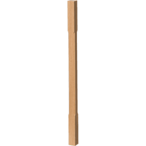 C-5334 Chamfered Edge 1.75 Inch Square Elegant Rise Baluster
