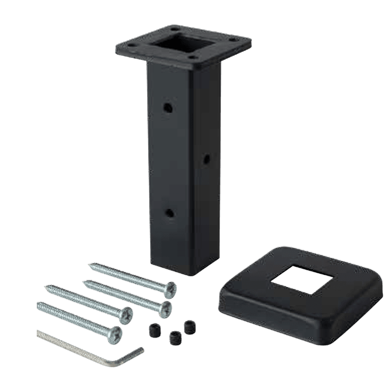 9550NK-SB-SQ Installation Kit Square Iron Newel Post
