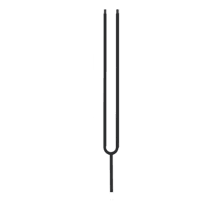9992TB Split Oval Iron Baluster in Satin Black