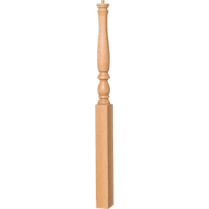 Pin Top Country Style Newel Post