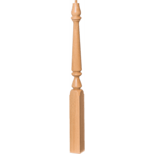 Ohio Style Pin Top 3.5 Inch Newel Post