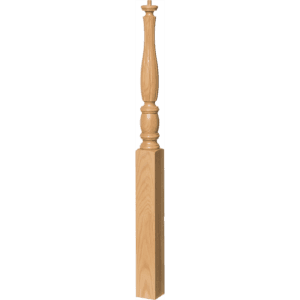 Pin Top Utah Style Newel Post