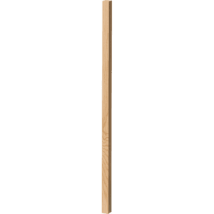 Plain Square Craftsman Style Wooden Stair Baluster