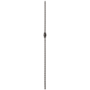 9032HF Single Ball with Hammered Face Iron Balusters 9/16 Inch