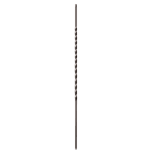 9080TB Long 22 Inch Twist Iron Balusters 1/2 Inch Bar
