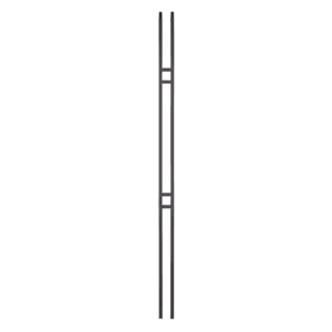 9087CS Double Bar Iron Balusters 1/2 Inch