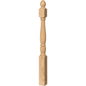 Georgia Style 5 Inch Block Top Newel Post